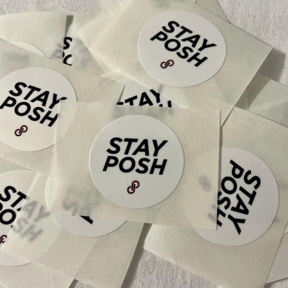 Poshmark Other - 5 for $20: 15 Poshmark "Stay Posh" stickers
